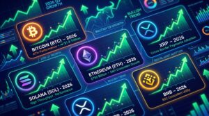 5 Best-Performing Cryptocurrencies with Market Caps Above $10 Billion