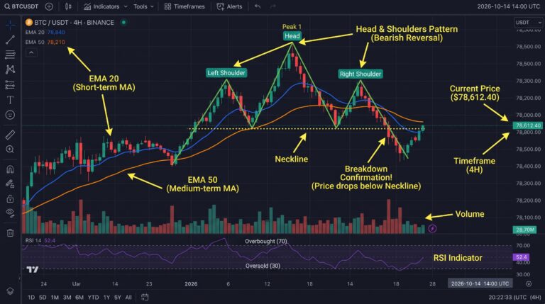 How to Read Crypto Charts in 2026 Cryptocurrency Trading Guide for Beginners 2026